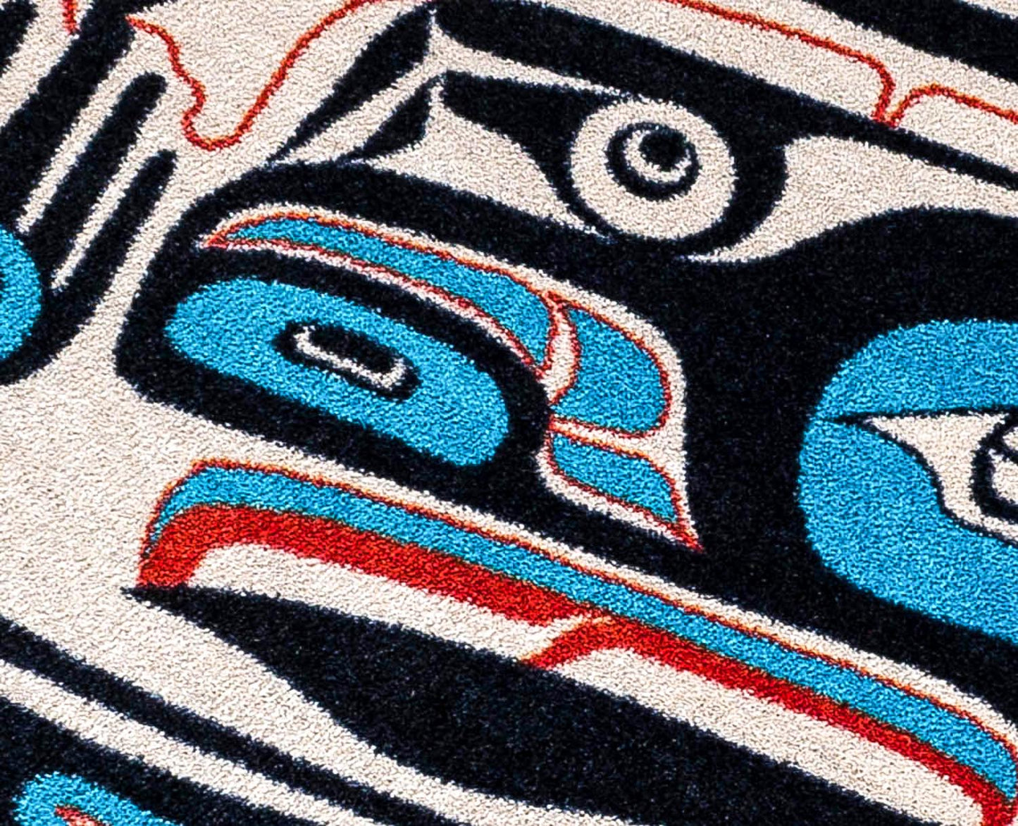 Raven - Red and Blue