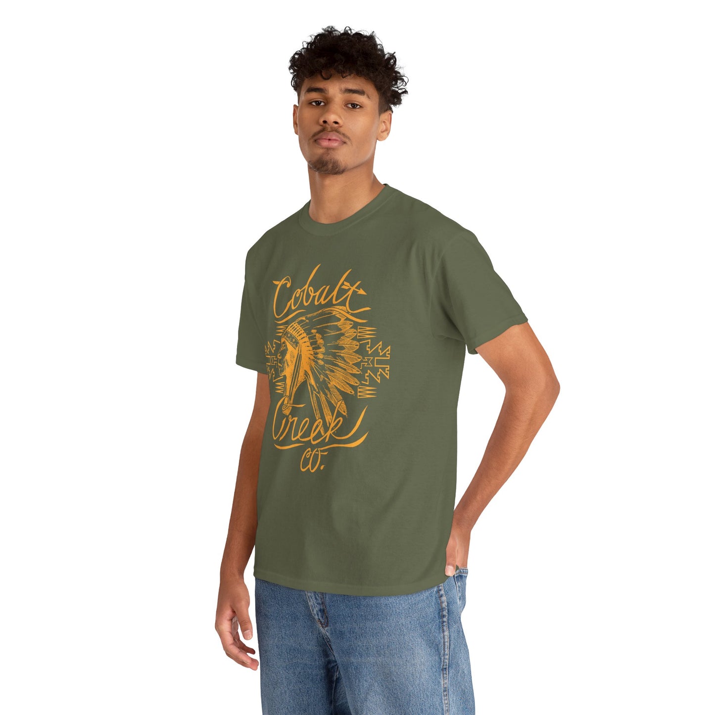 Cobalt Creek Chief T-shirt — Gold
