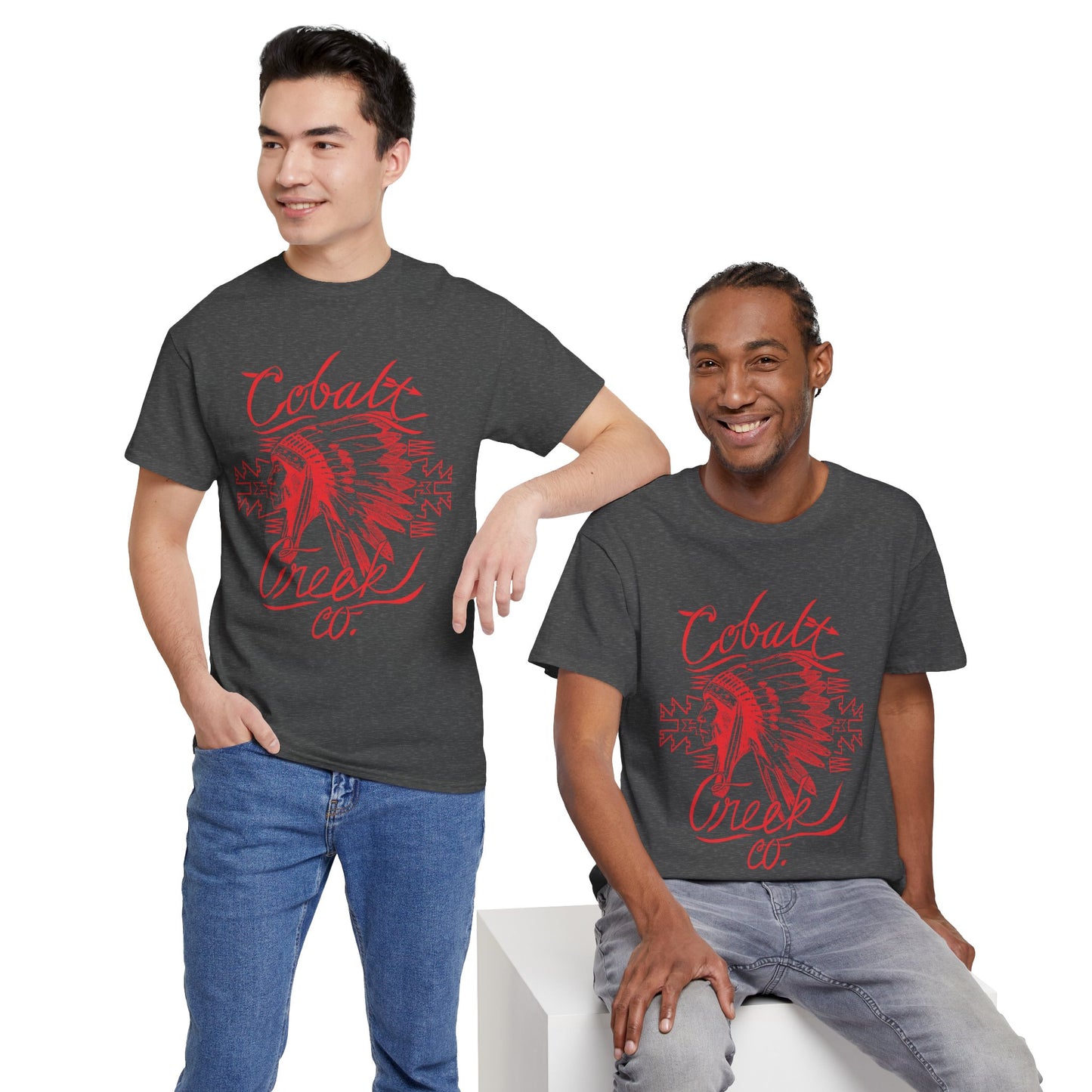 Cobalt Creek Chief T-shirt — Cardinal Red