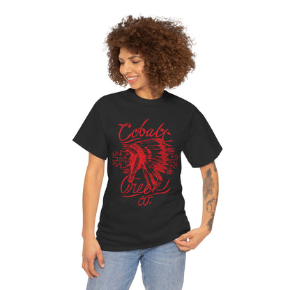 Cobalt Creek Chief T-shirt — Cardinal Red