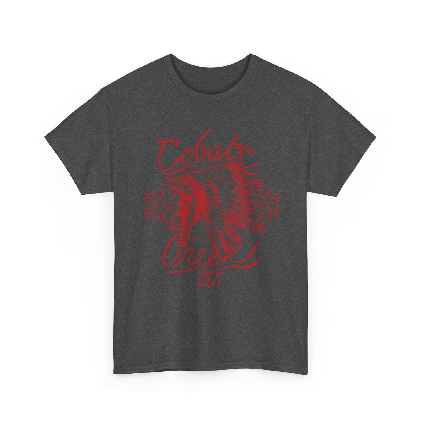 Cobalt Creek Chief T-shirt — Cardinal Red