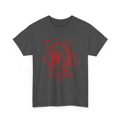Cobalt Creek Chief T-shirt — Cardinal Red
