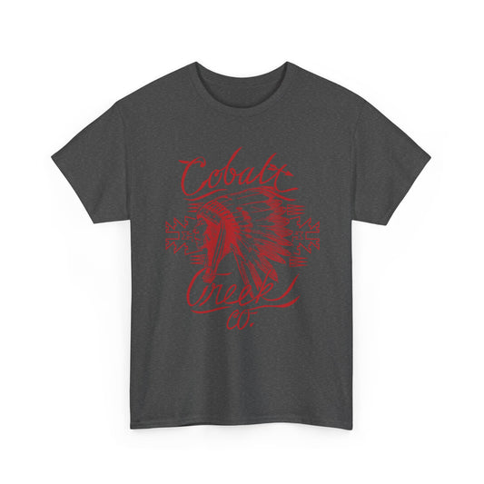 Cobalt Creek Chief T-shirt — Cardinal Red