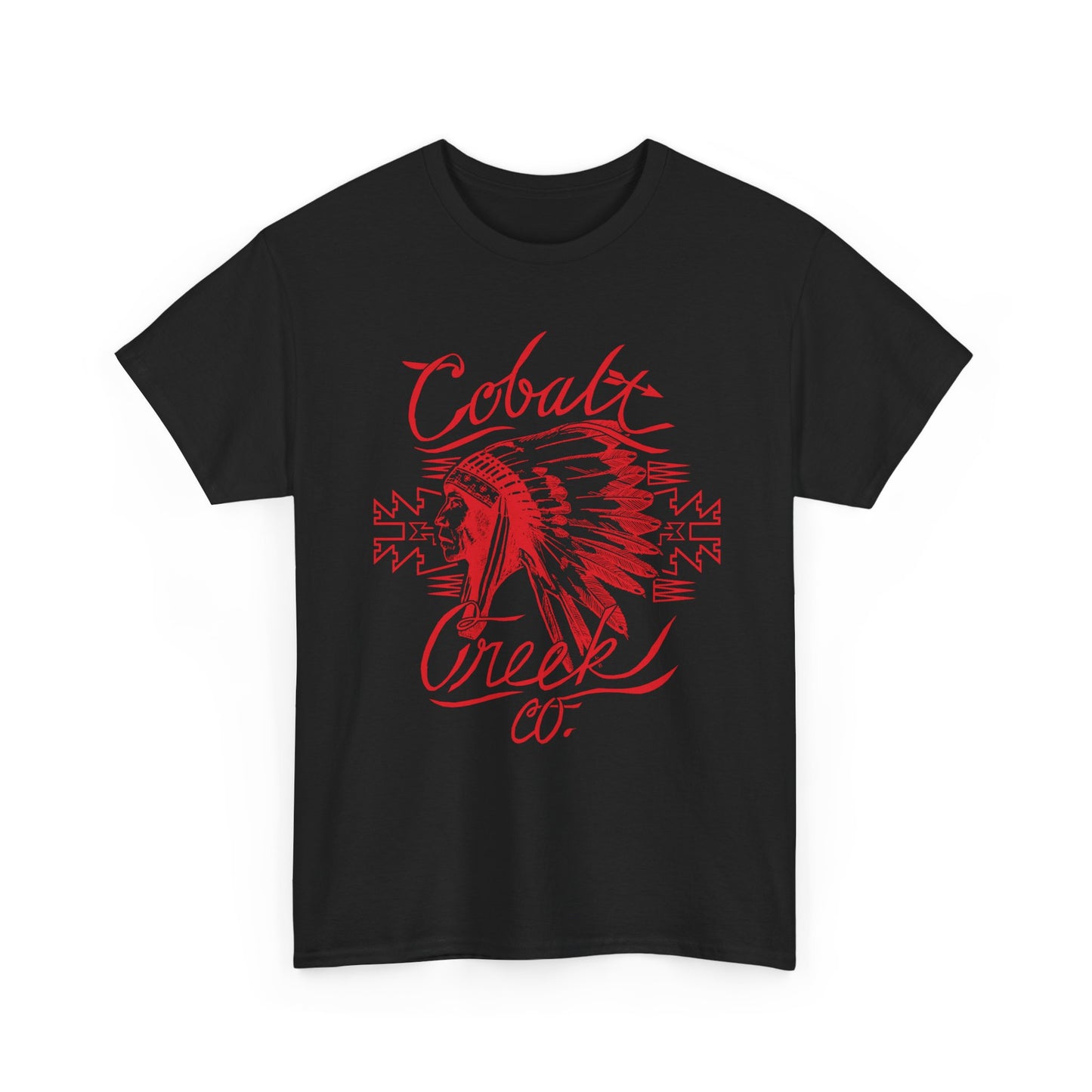Cobalt Creek Chief T-shirt — Cardinal Red