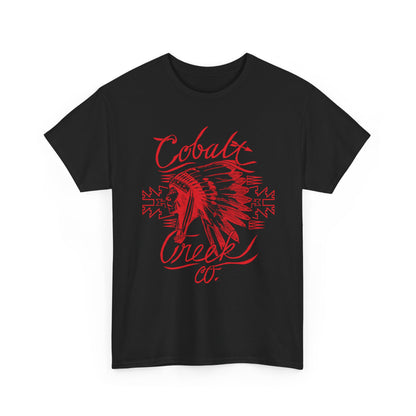 Cobalt Creek Chief T-shirt — Cardinal Red
