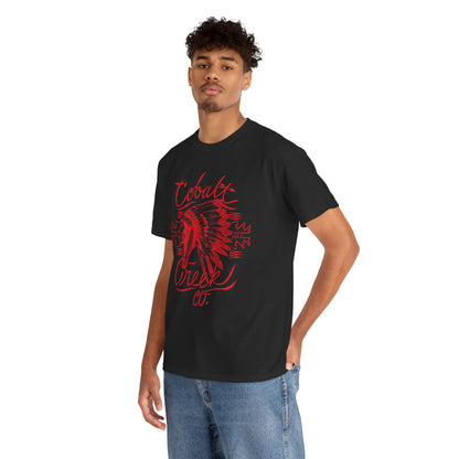 Cobalt Creek Chief T-shirt — Cardinal Red