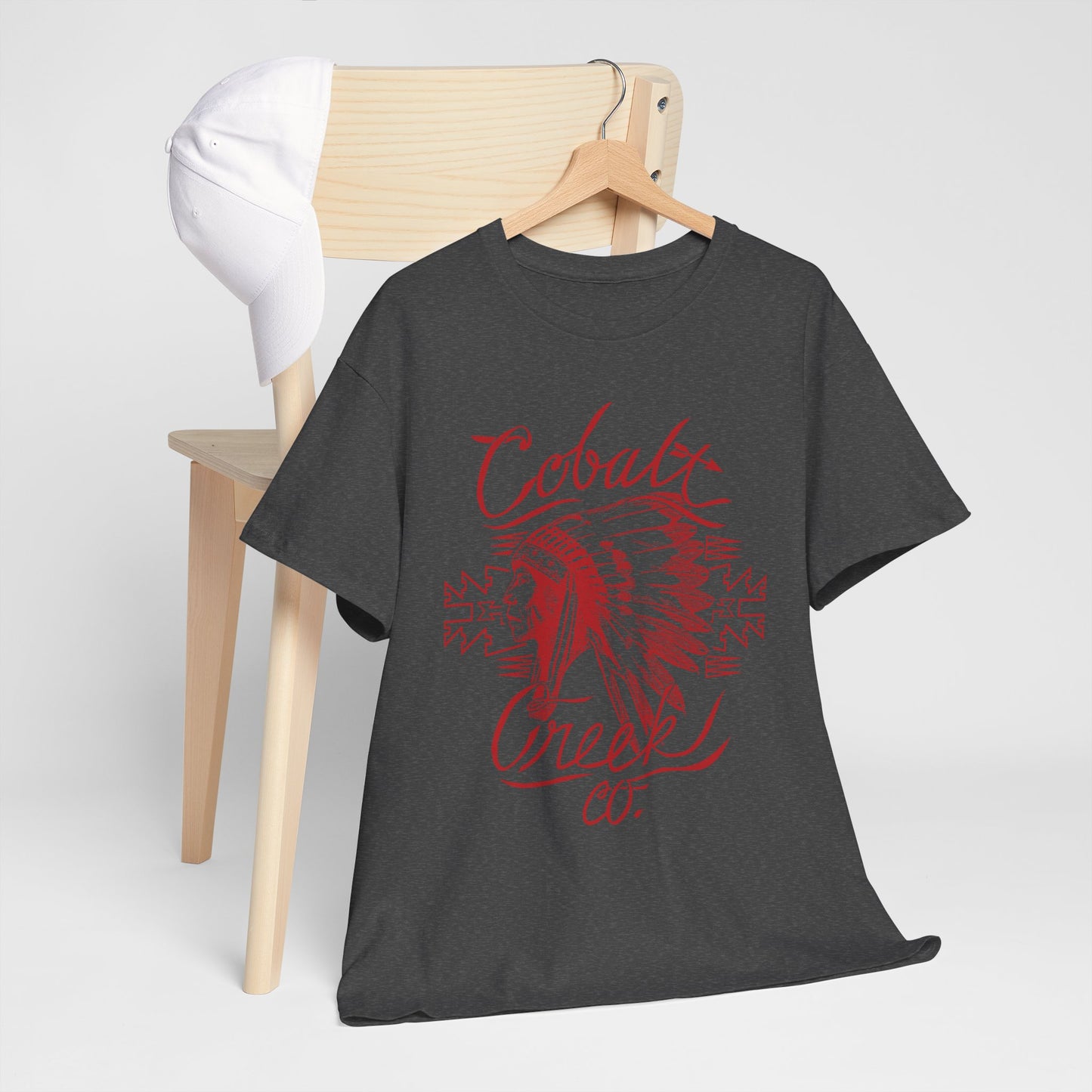 Cobalt Creek Chief T-shirt — Cardinal Red