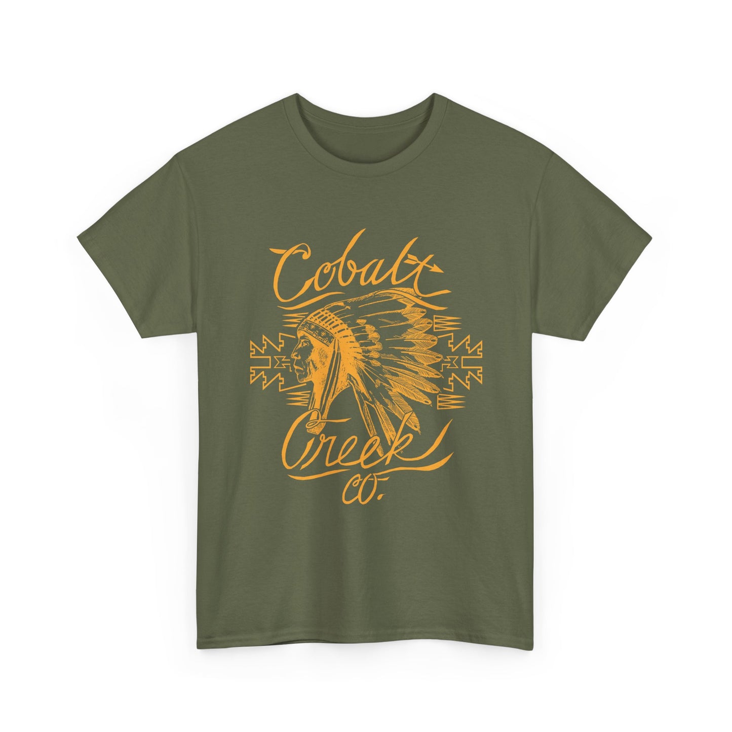 Cobalt Creek Chief T-shirt — Gold
