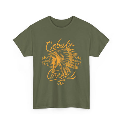 Cobalt Creek Chief T-shirt — Gold
