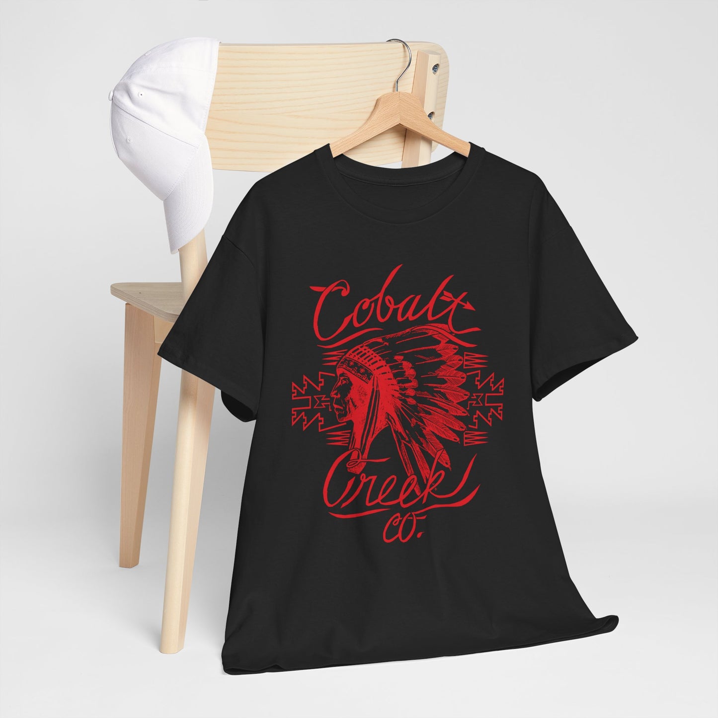 Cobalt Creek Chief T-shirt — Cardinal Red
