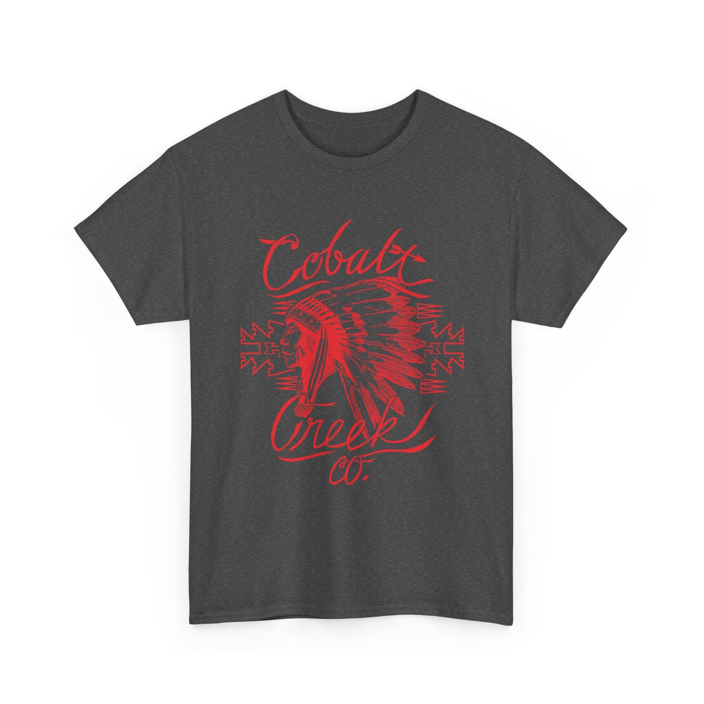 Cobalt Creek Chief T-shirt — Cardinal Red