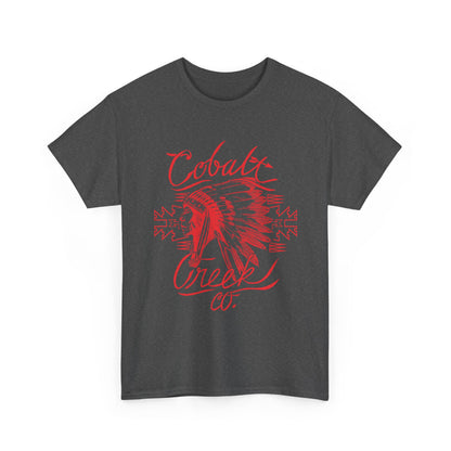 Cobalt Creek Chief T-shirt — Cardinal Red