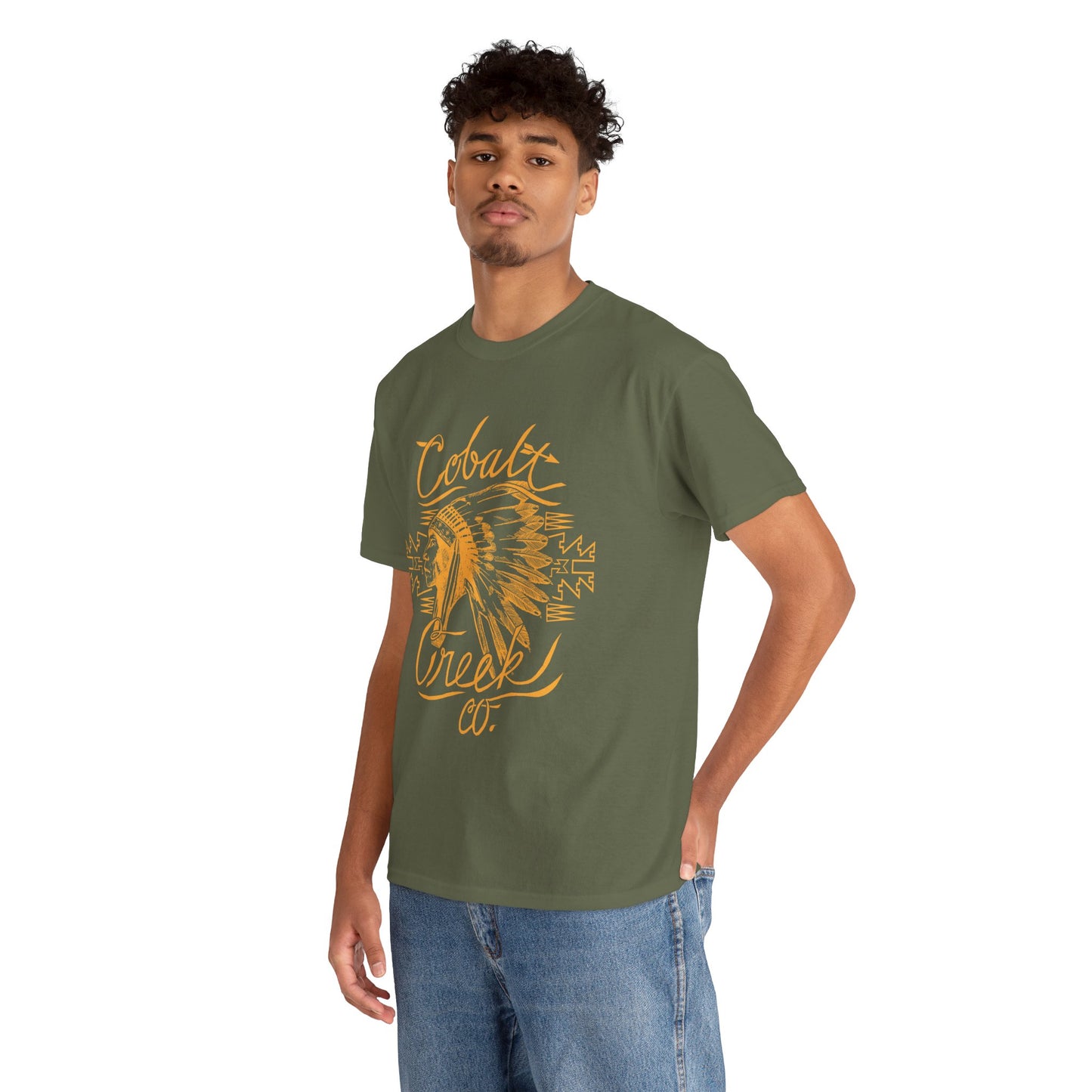 Cobalt Creek Chief T-shirt — Gold
