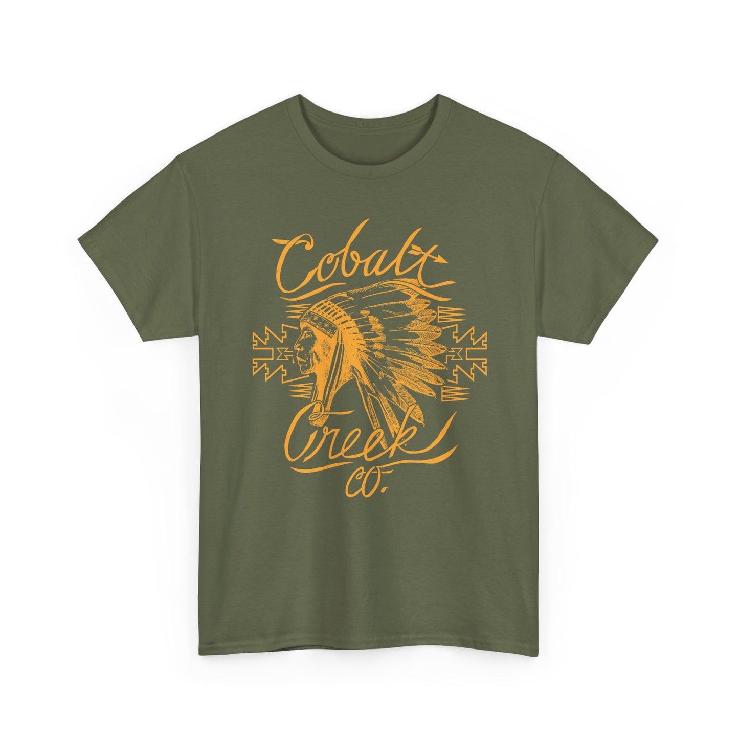 Cobalt Creek Chief T-shirt — Gold