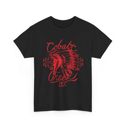 Cobalt Creek Chief T-shirt — Cardinal Red