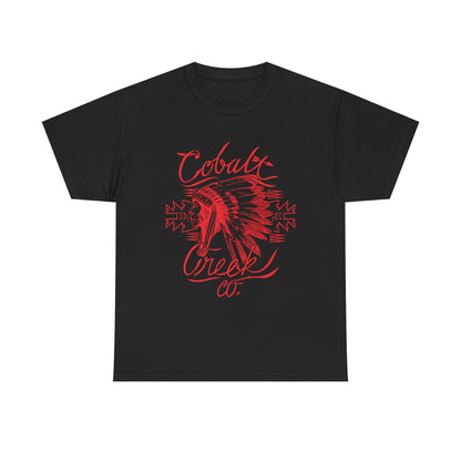 Cobalt Creek Chief T-shirt — Cardinal Red