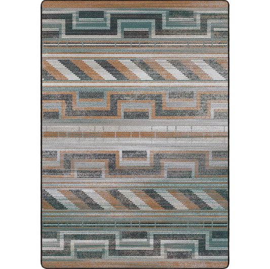 Basket Case - Blue | Spruce Root Weave Honor Rug
