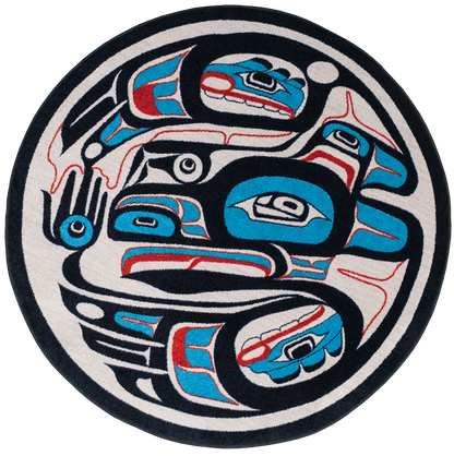 Raven - Red and Blue