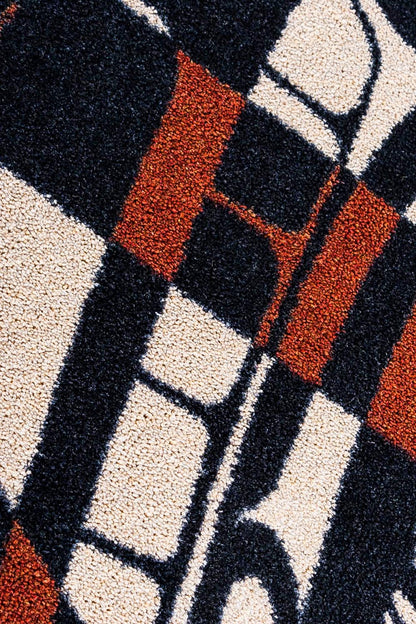 Northern Stripes - Red and Black